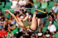 Katie Moon competing during the U.S. Olympic Track and Field Trials (image source: Getty)
